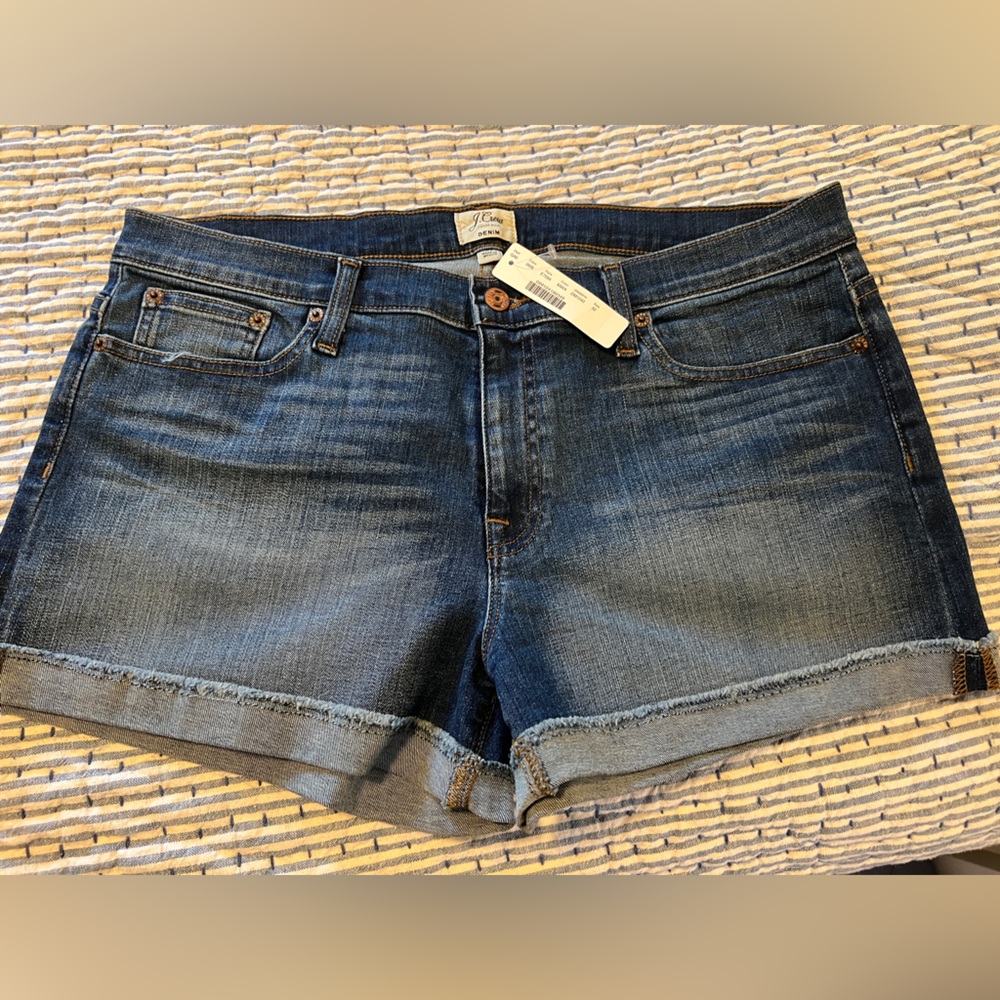 Jcrew Blue Denim Shorts